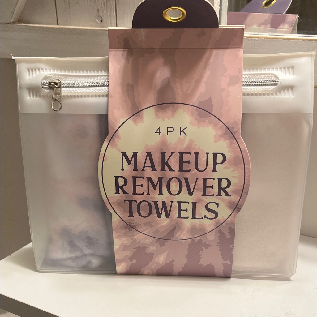 4Pack Makeup Remover Towels